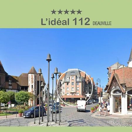 L'Ideal 112 - 85M2, 2 Chambres, Parking & Cabine De Plage Deauville Kültér fotó